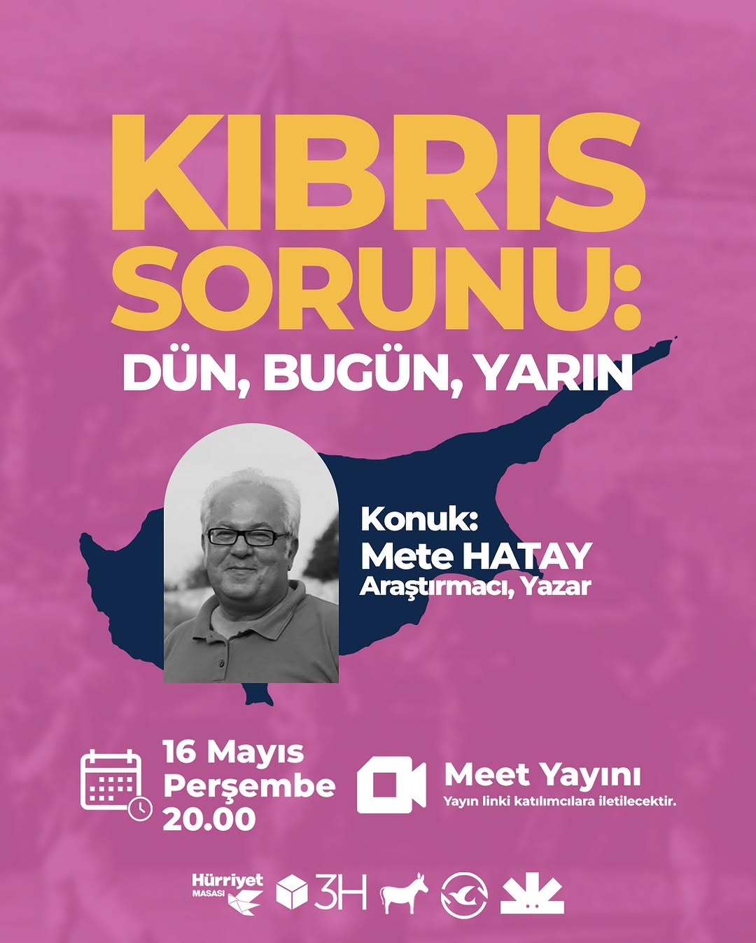 Çevrimiçi Söyleşi: Mete Hatay ile Kıbrıs Sorunu